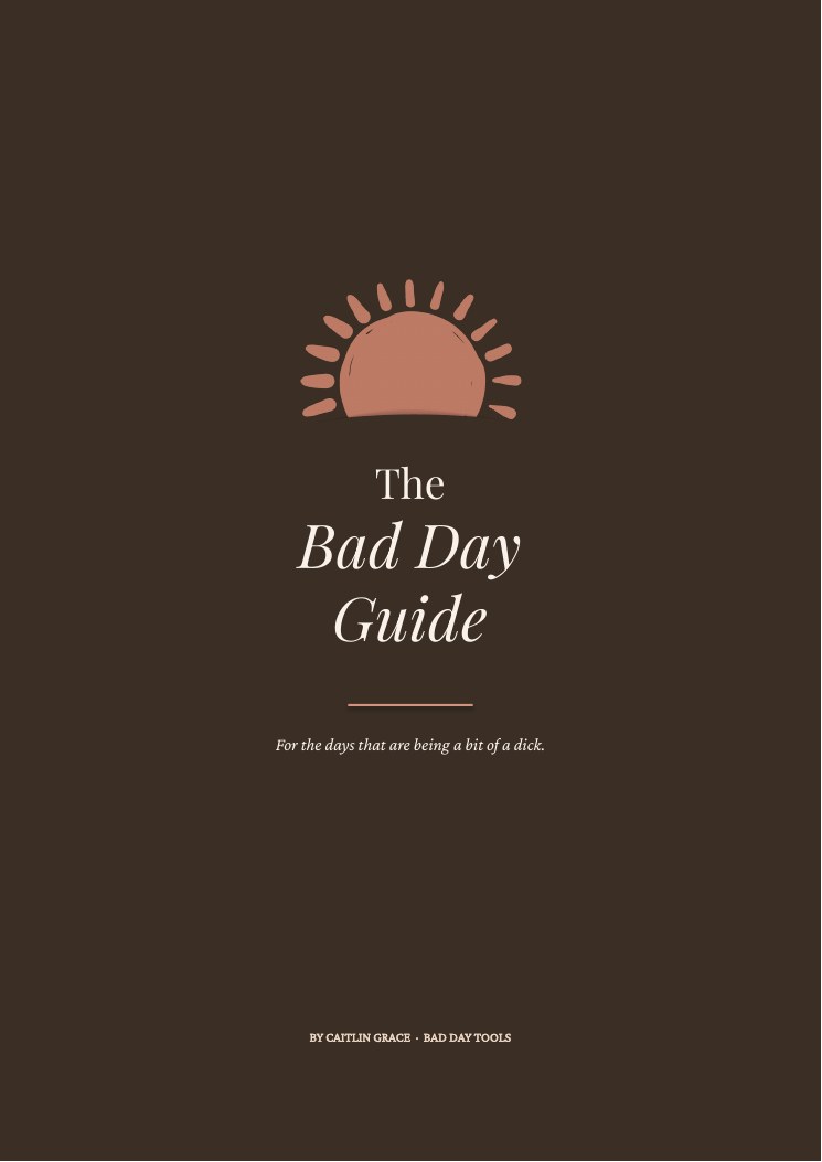 Cover of The Bad Day Guide
